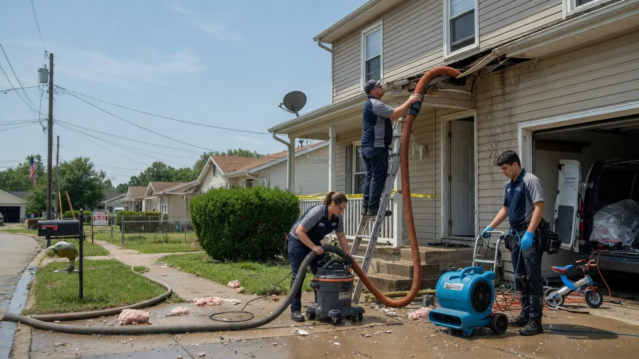 Water Damage Restoration in Compton, IL near me